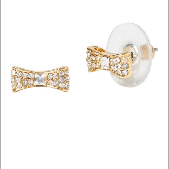 Kate spade pave bow stud earrings🎉 Host Pi… - Picture 4 of 6